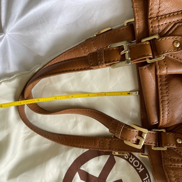 Michael Kors Tan Leather Purse/Satchel - Picture 11 of 12